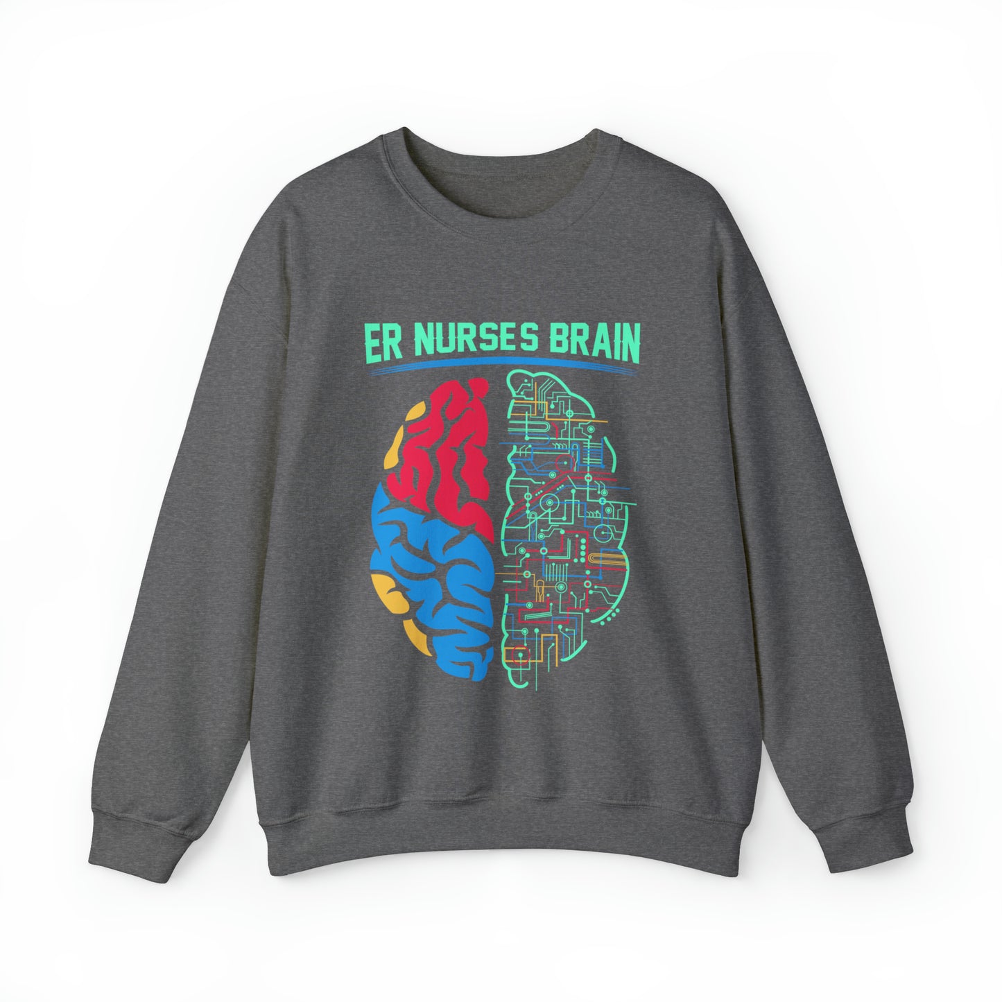 Nurses brain Crewneck Sweatshirt