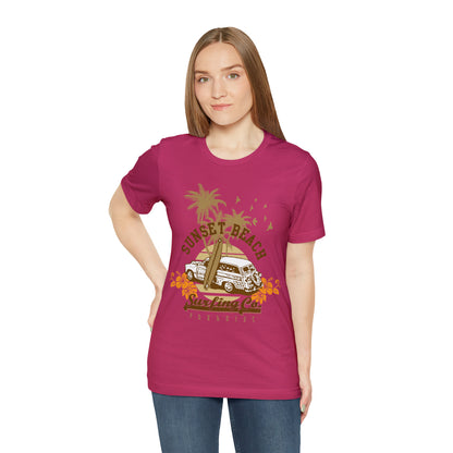 Sunset Beach Surfing Paradise T-Shirt