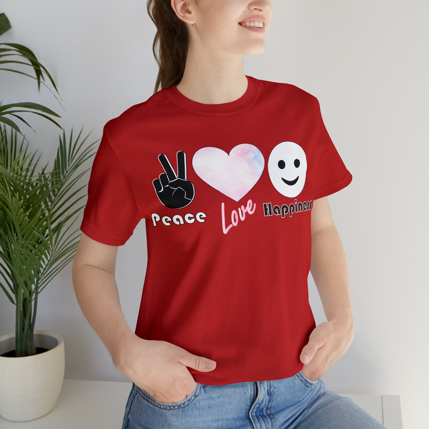 Peace-Love-Happiness T-Shirt