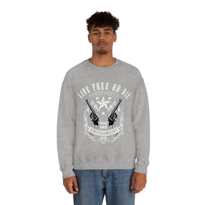 Live Free or Die Crewneck Sweatshirt