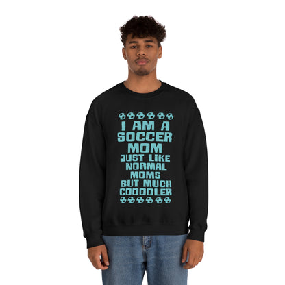 Cooler soccer mom Crewneck Sweatshirt