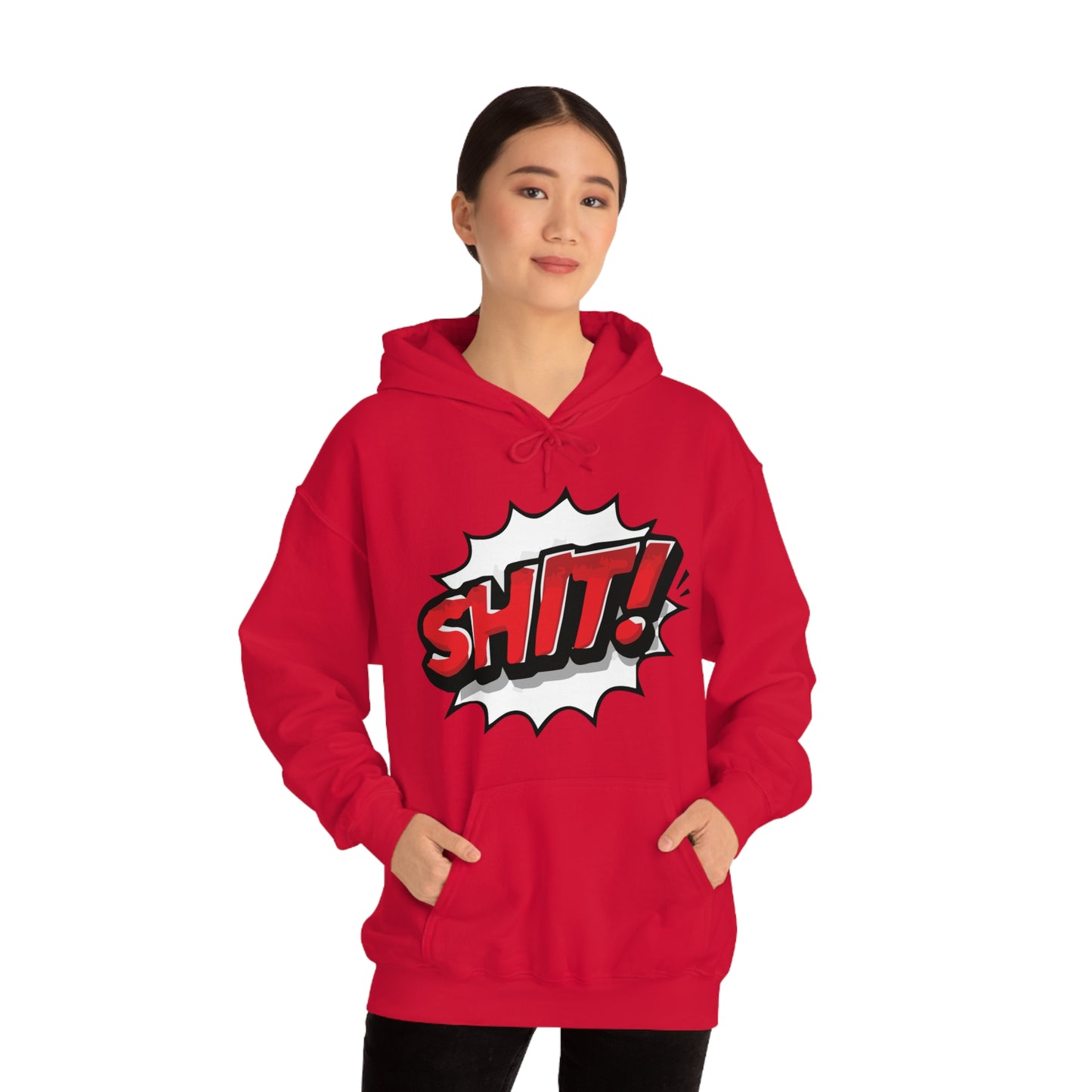 Shit! colorful graphic Hoodie