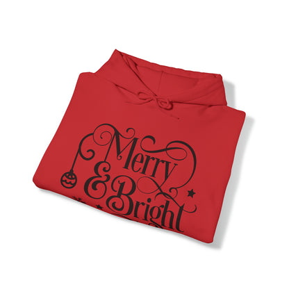 Merry and Bright Christmas Hoodie