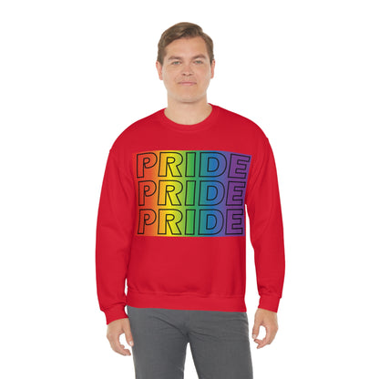 Pride Pride Pride Crewneck Sweatshirt