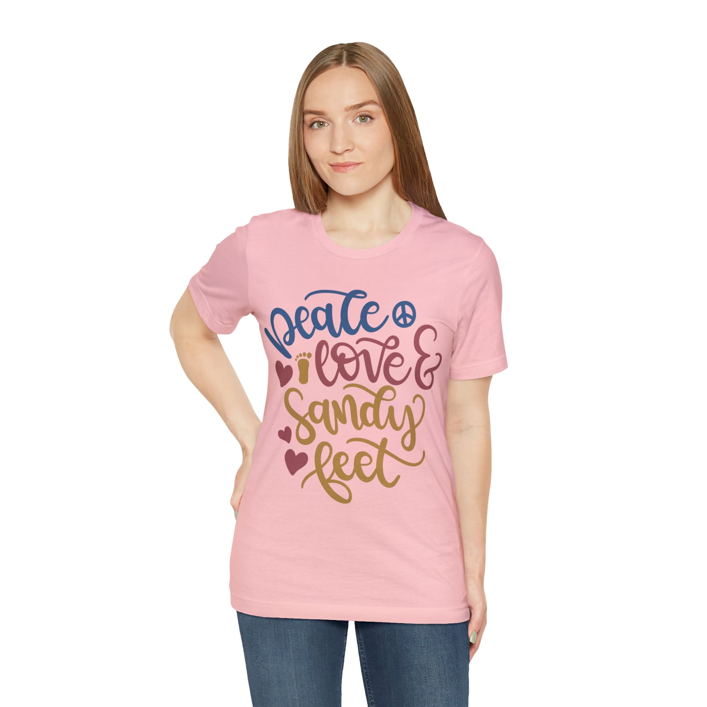 Peace_love_and_sandy_feet T-Shirt