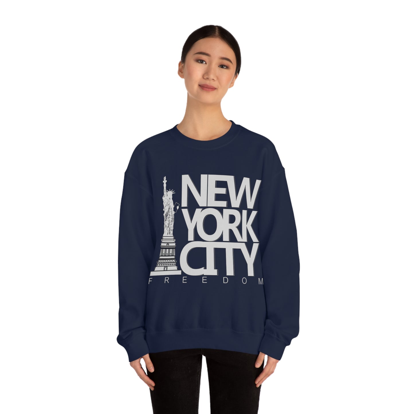 NYC Freedom Tee Crewneck Sweatshirt