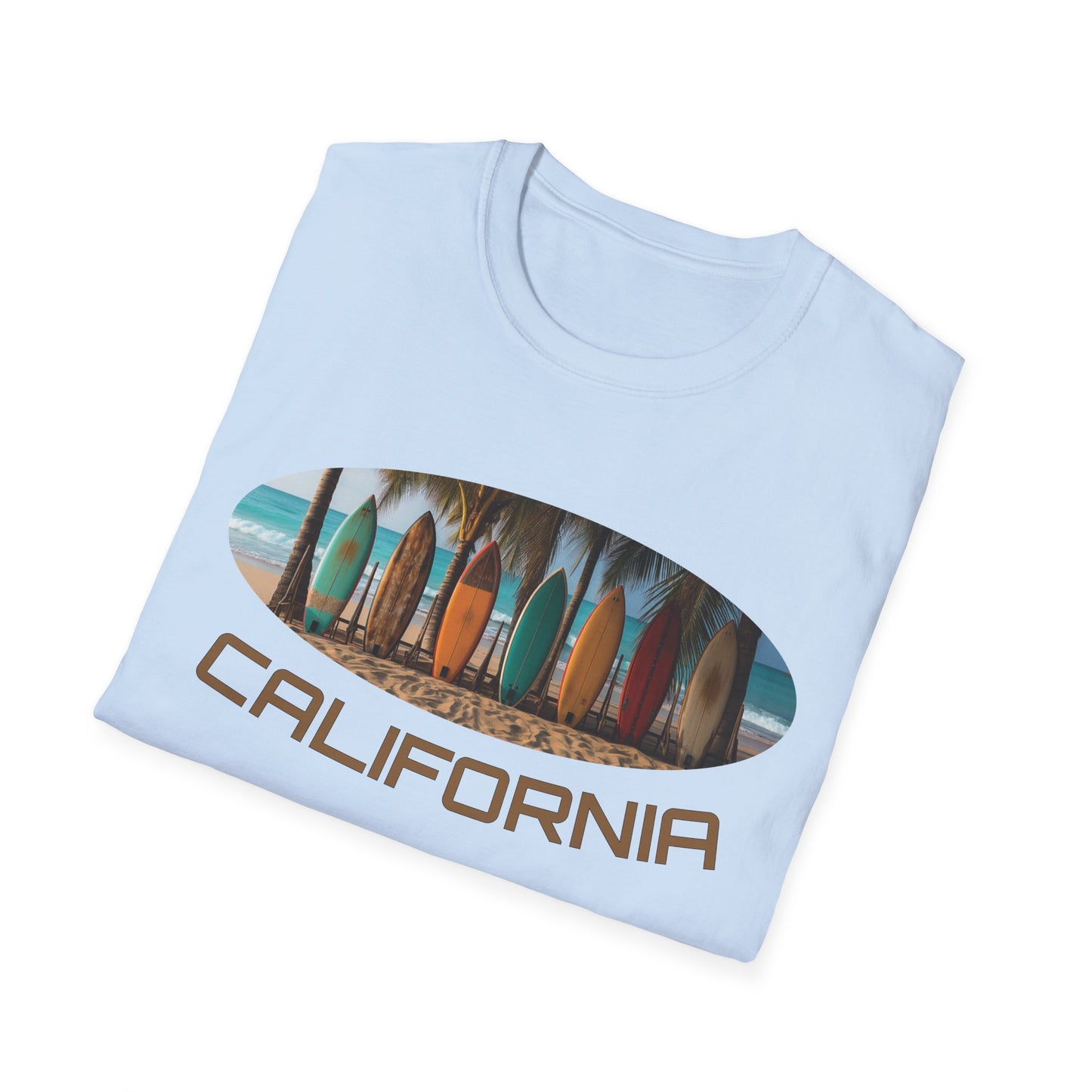 California beautiful surfer beach T-Shirt