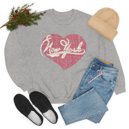 Vintage Love NY Crewneck Sweatshirt