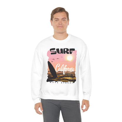 Wave Riders California Crewneck Sweatshirt