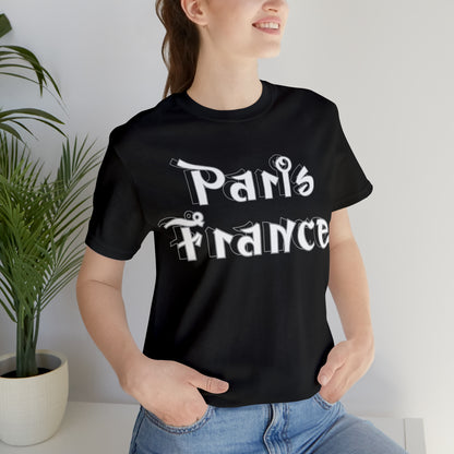 Paris France Graffiti T-Shirt