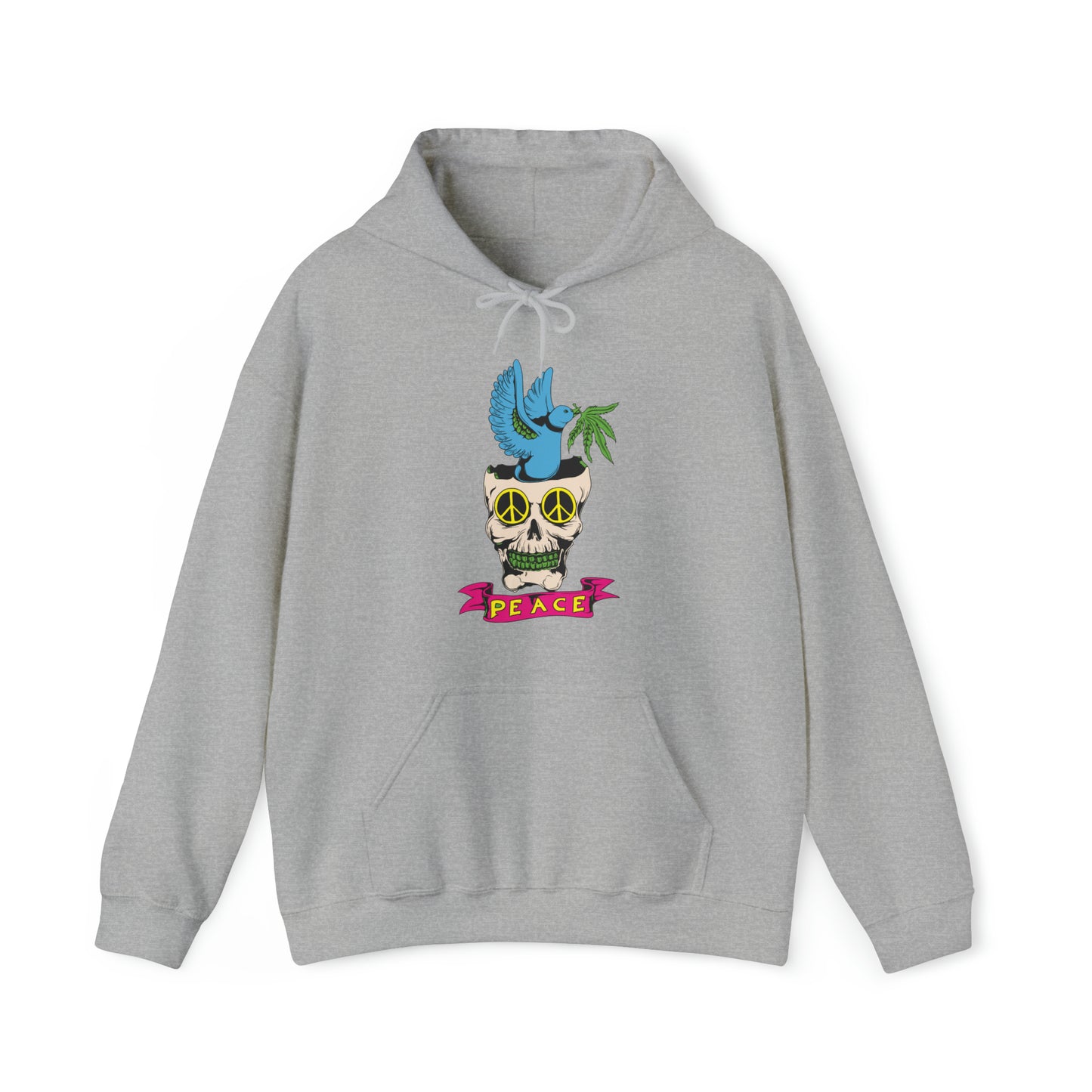 Peace Hippie Bird Hoodie