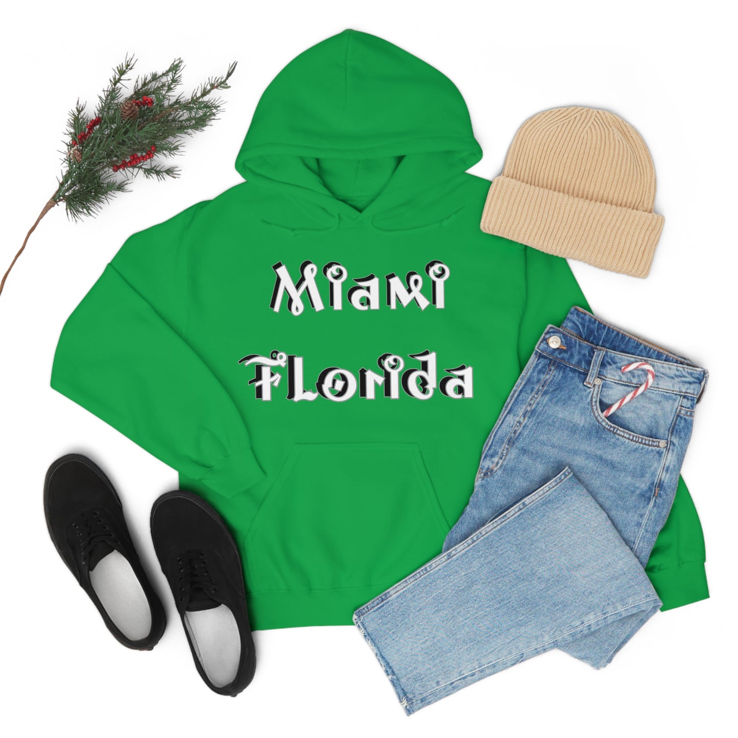 Miami Florida Graffitty Hoodie