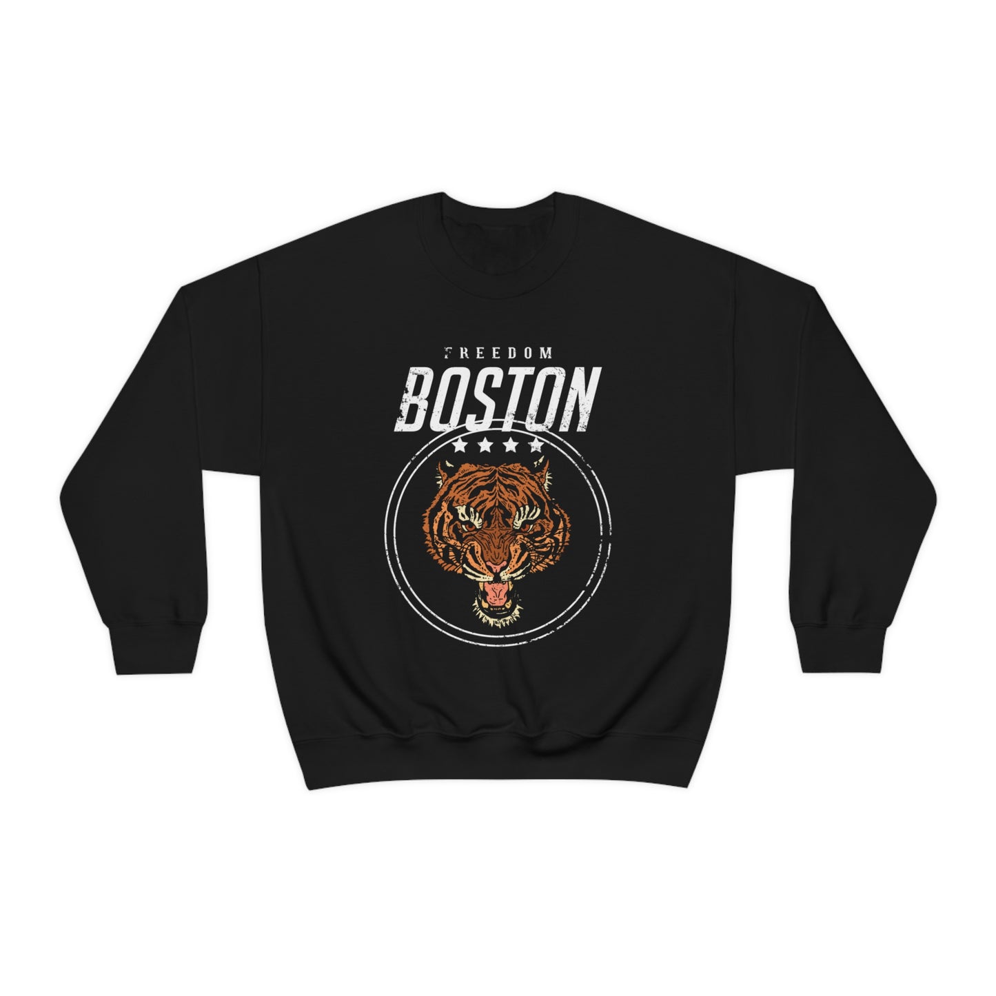 Boston Freedom Tiger Crewneck Sweatshirt