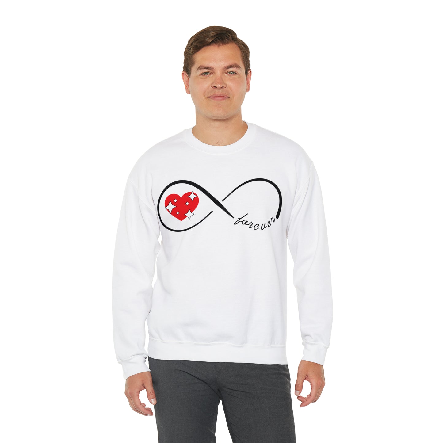 Infinity and Forever Crewneck Sweatshirt