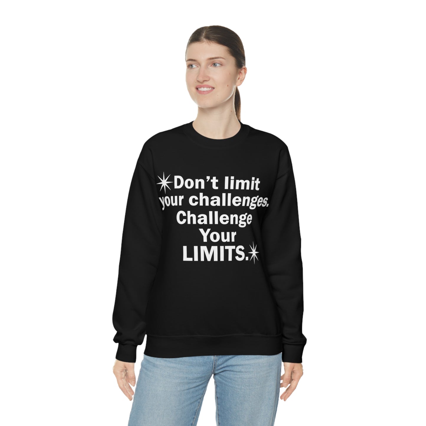 Challenge your limits Crewneck Sweatshirt