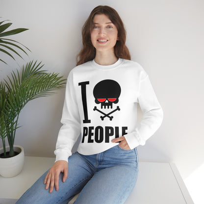 I hate people Crewneck Sweatshirt