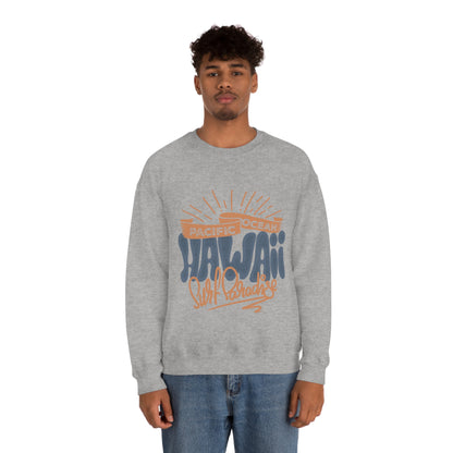 Hawaii Surf Paradise Crewneck Sweatshirt