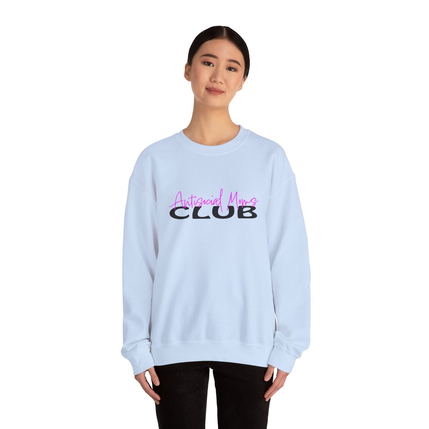 Antisocial Moms club Crewneck Sweatshirt