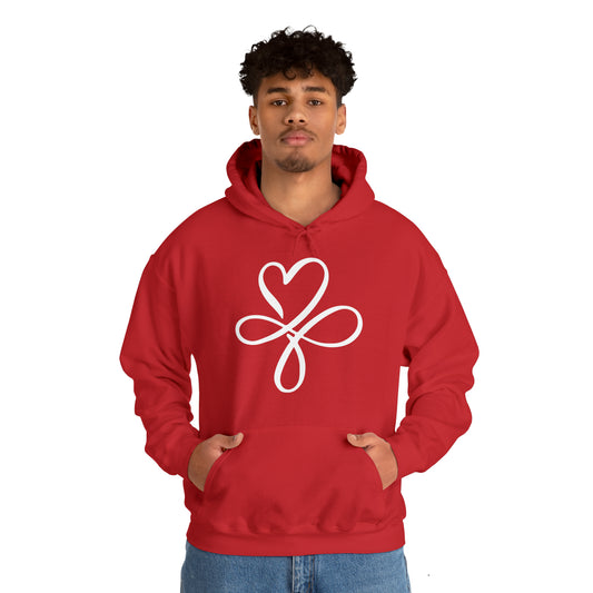 Heart symbol Love Infinity symbol Hoodie