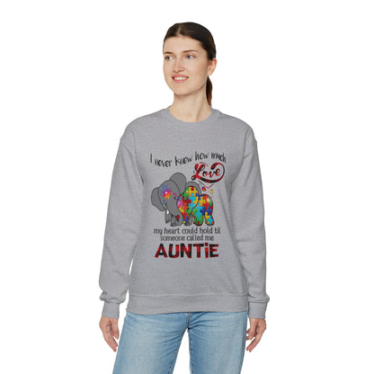 Much love auntie Crewneck Sweatshirt