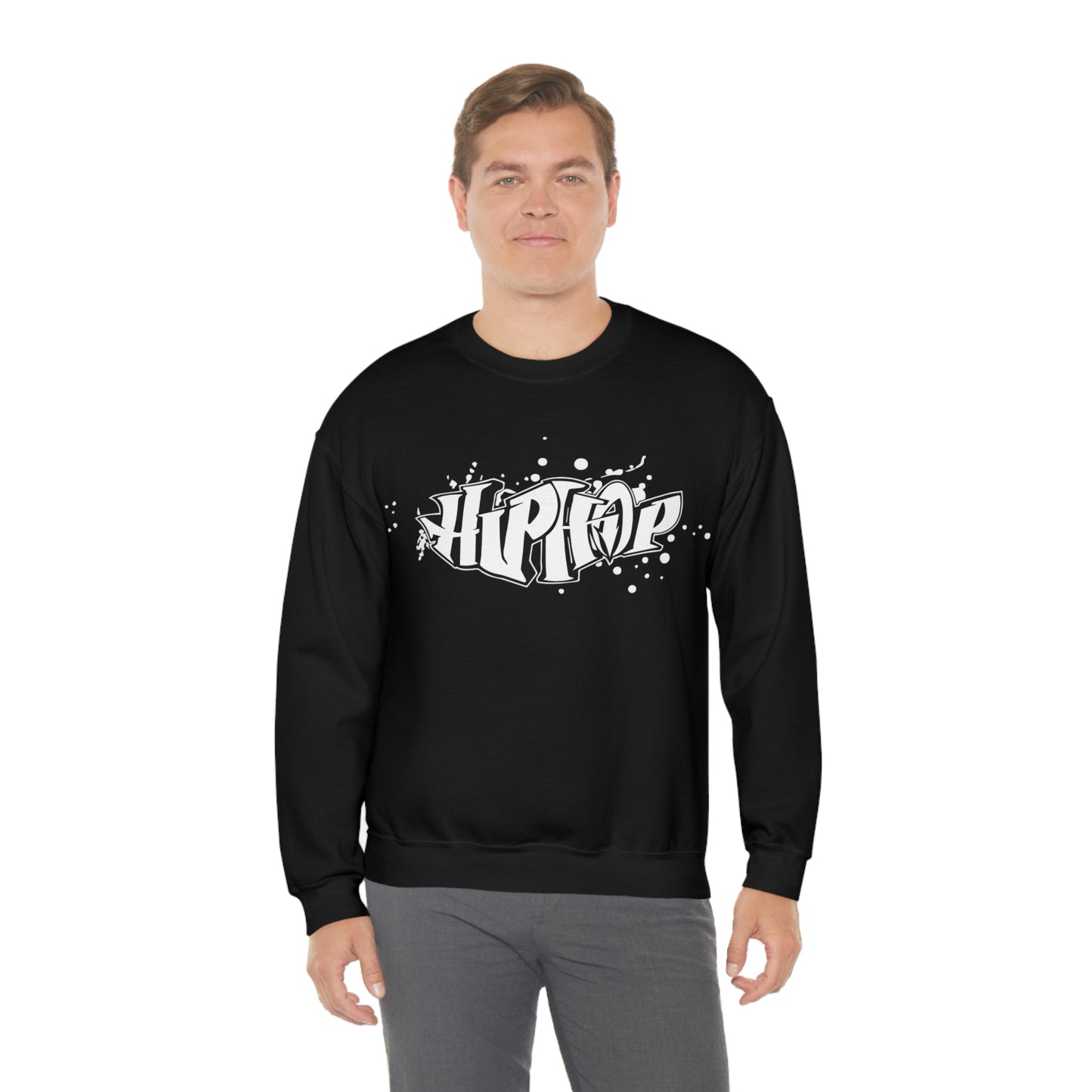 Hip Hop graffiti Crewneck Sweatshirt