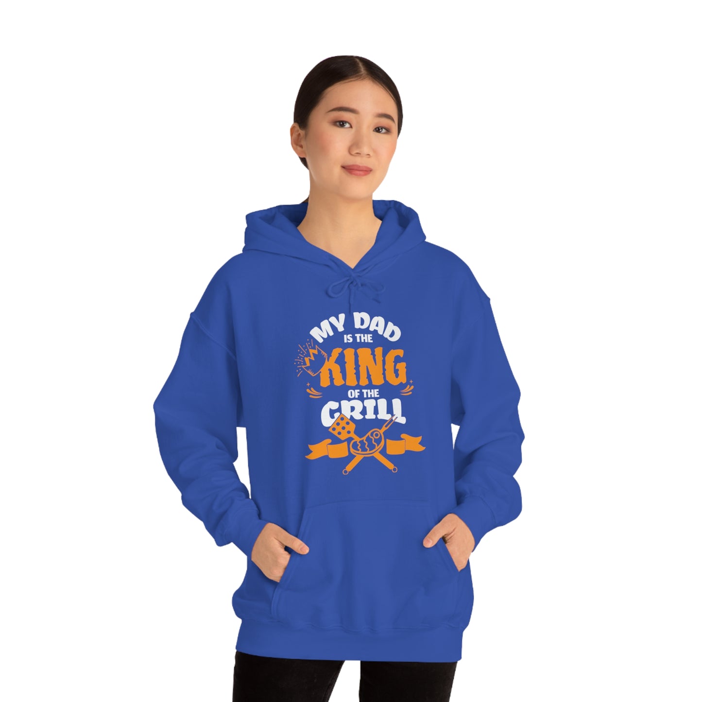 My Dad Is King Of The Grill Hoodie