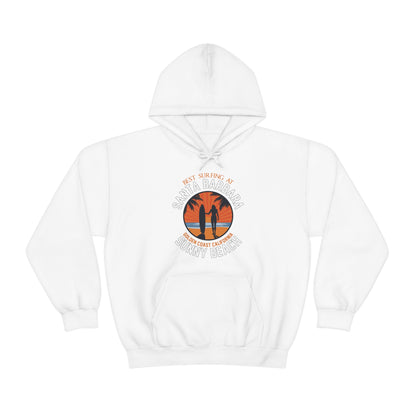 Santa Barbara sunny beach Hoodie