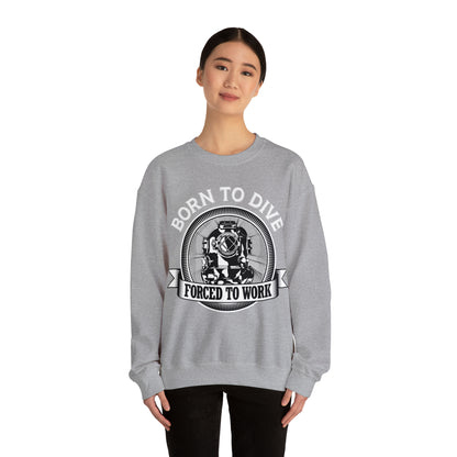 Born to dive Crewneck Sweatshirt