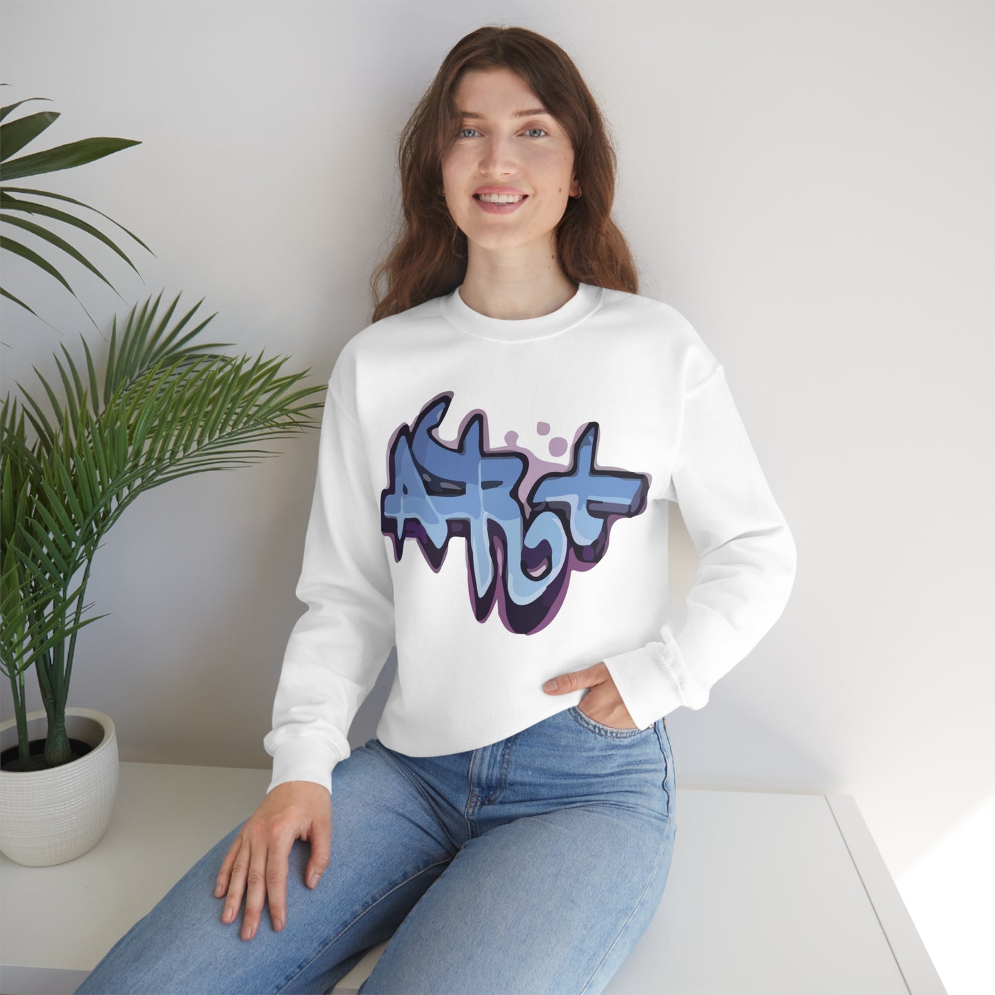 Graffiti is art Crewneck Sweatshirt