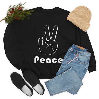 Peace Hand Crewneck Sweatshirt