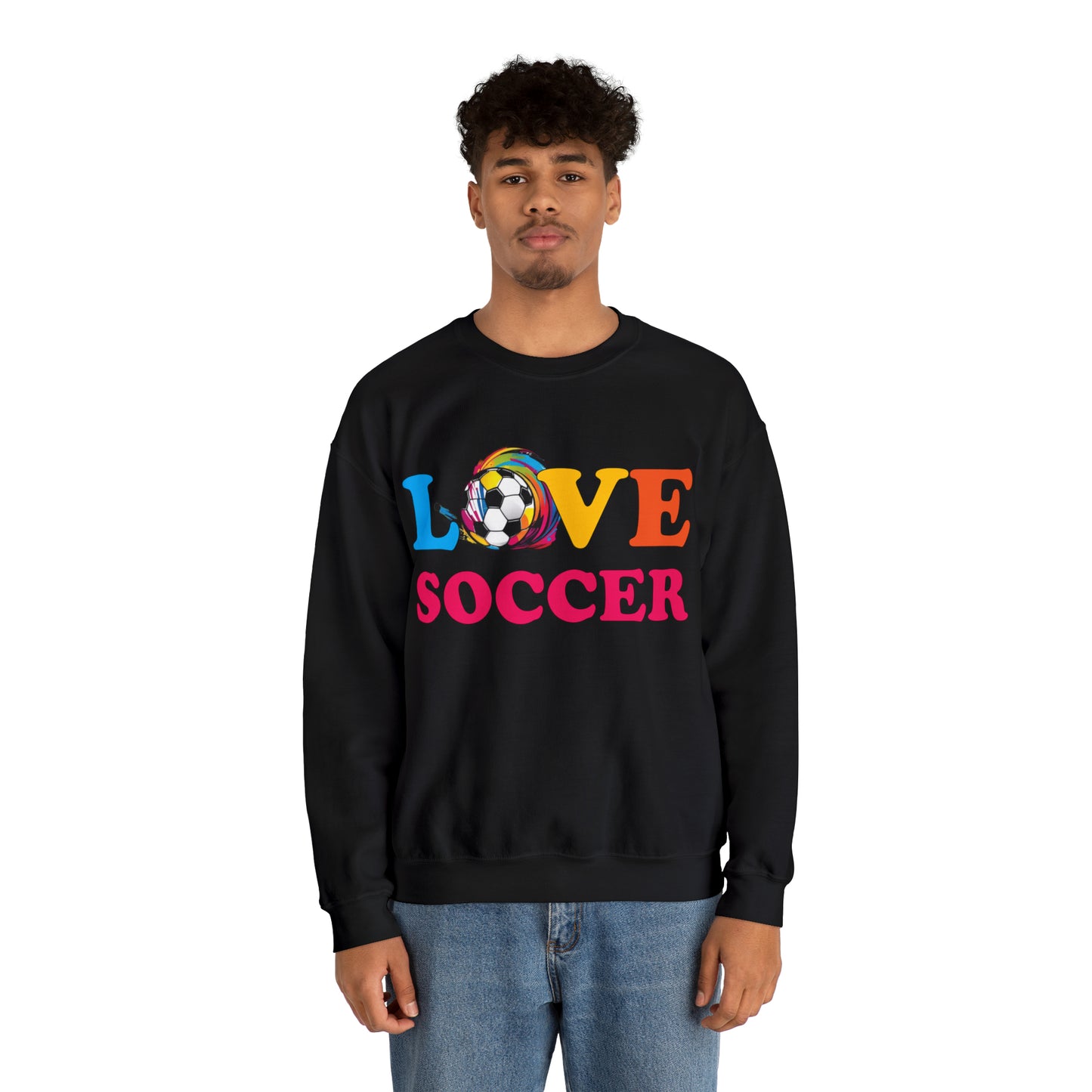 Love soccer Crewneck Sweatshirt