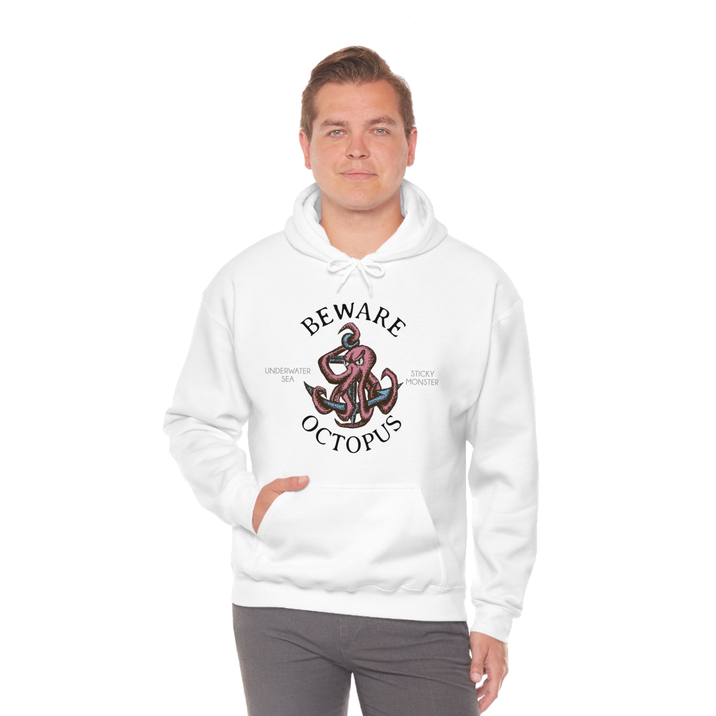 Beware Octopus Hoodie