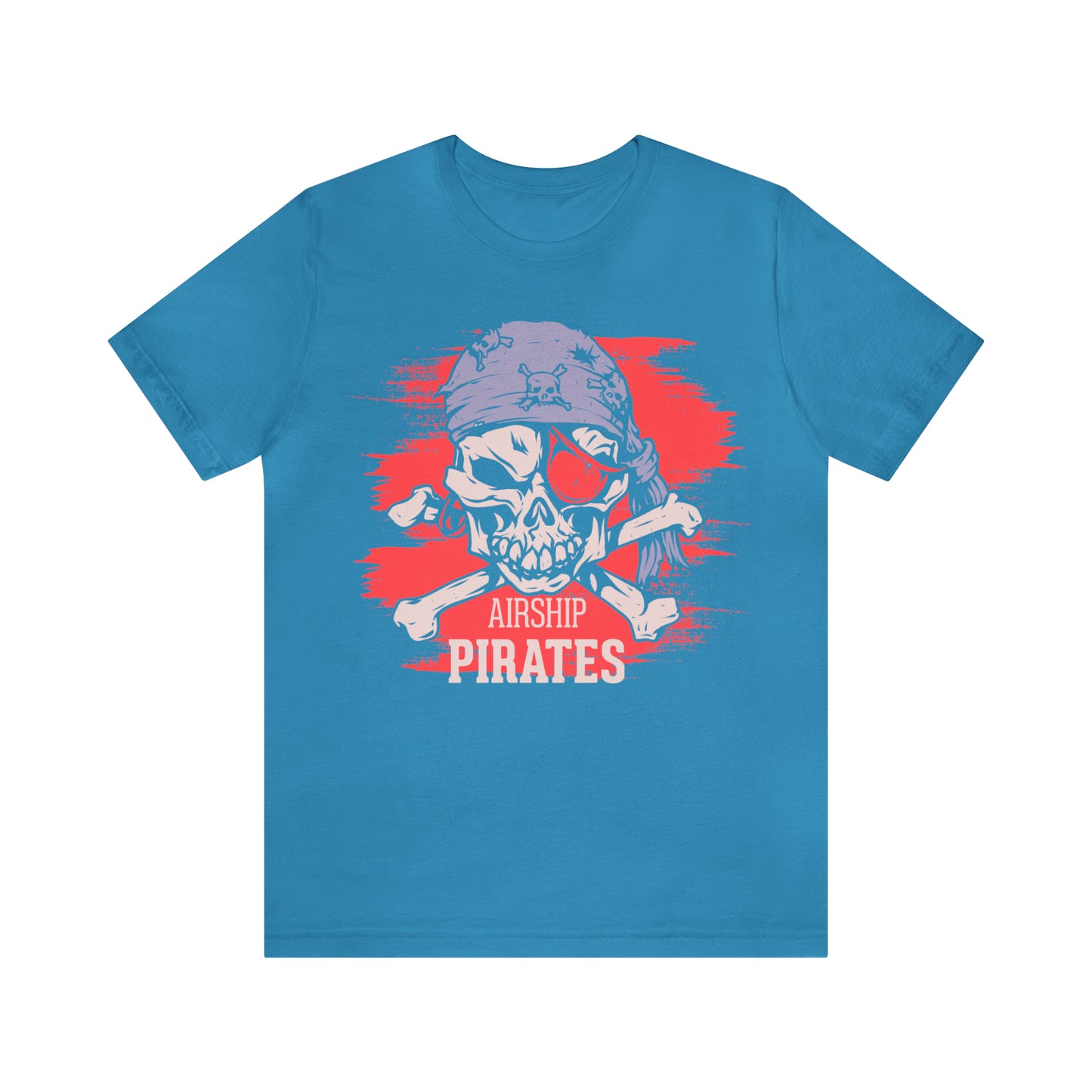 Airship Skull Pirate T-Shirt