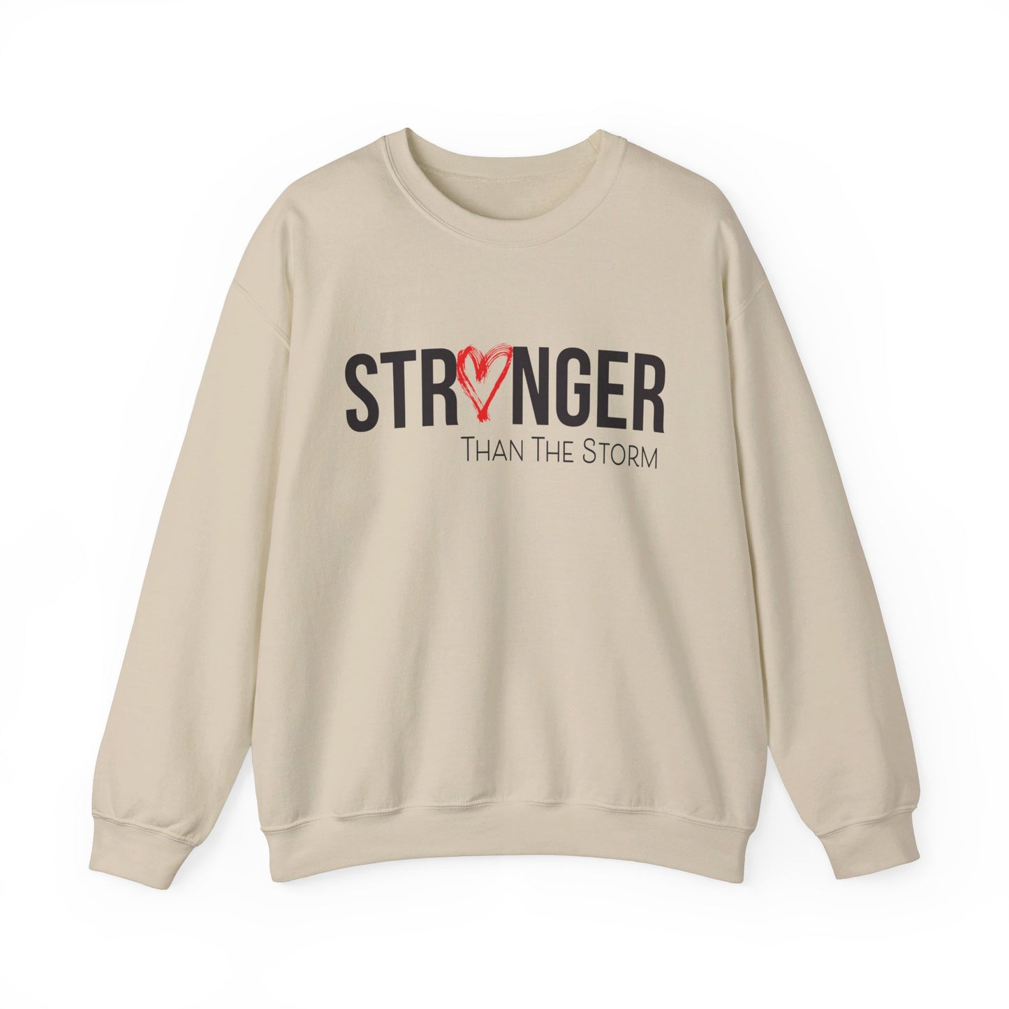 Stronger than the storm Crewneck Sweatshirt