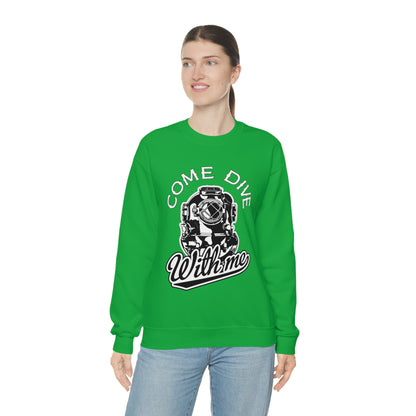 Dive with me Crewneck Sweatshirt