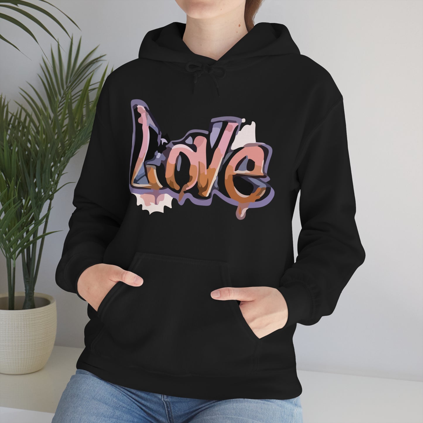 Cool love graffiti Hoodie