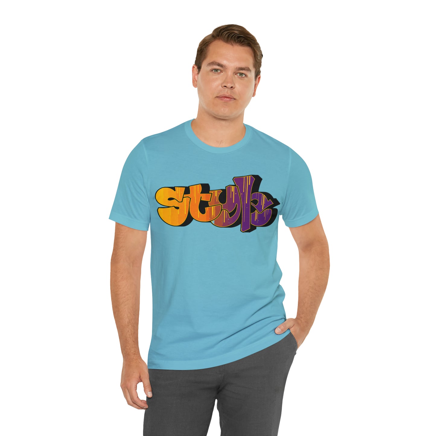 Style colorful graffiti T-Shirt