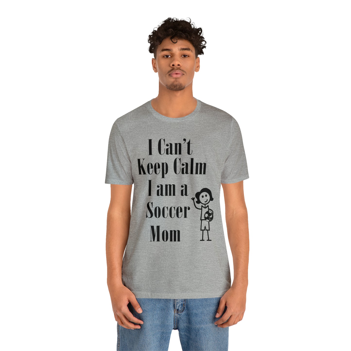 I can't keep calm I'm a soccer mom T-Shirt