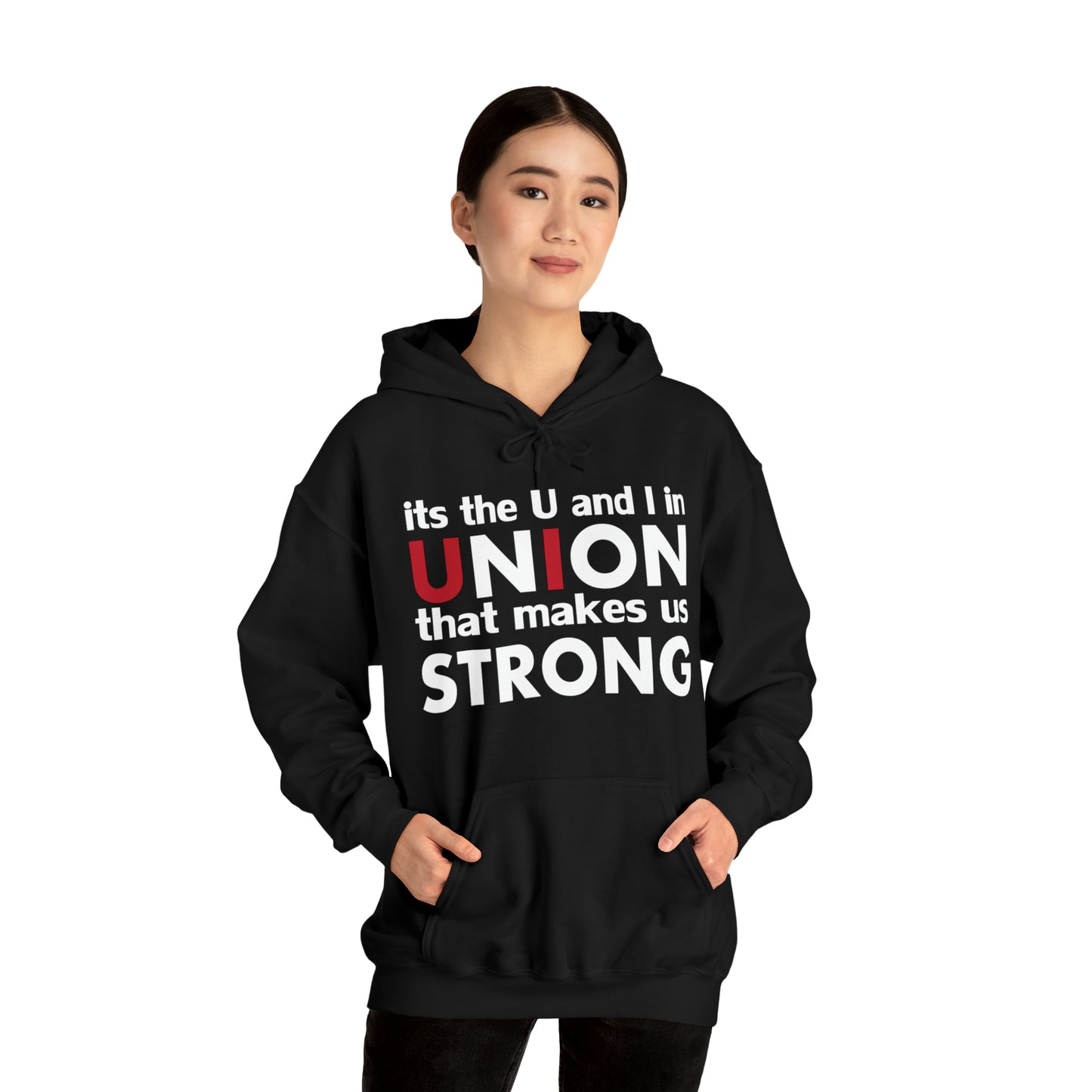 Union strong U and I Hoodie