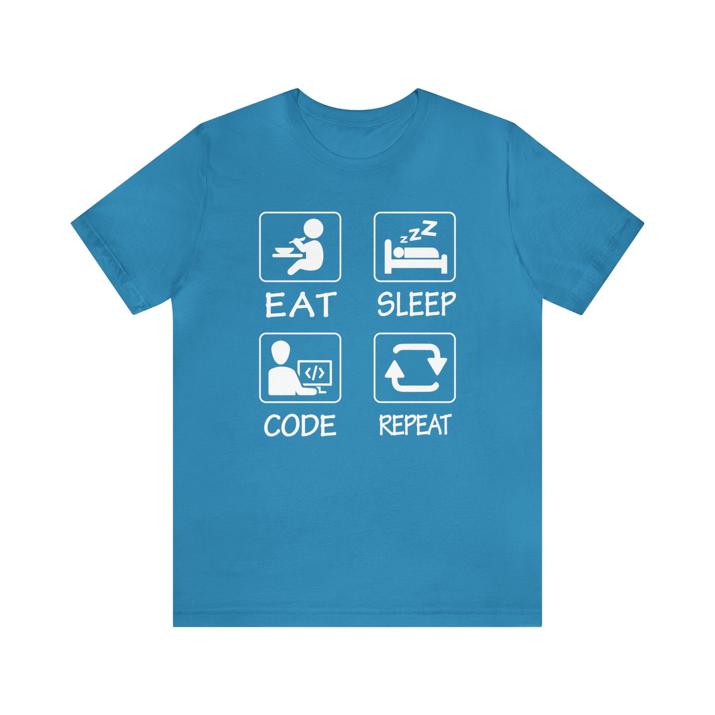 Eat sleep Code Repeat T-Shirt