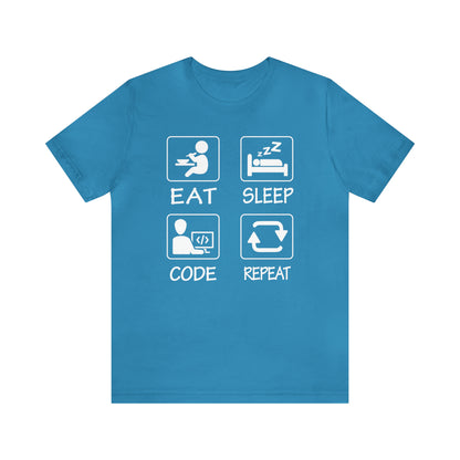 Eat sleep Code Repeat T-Shirt