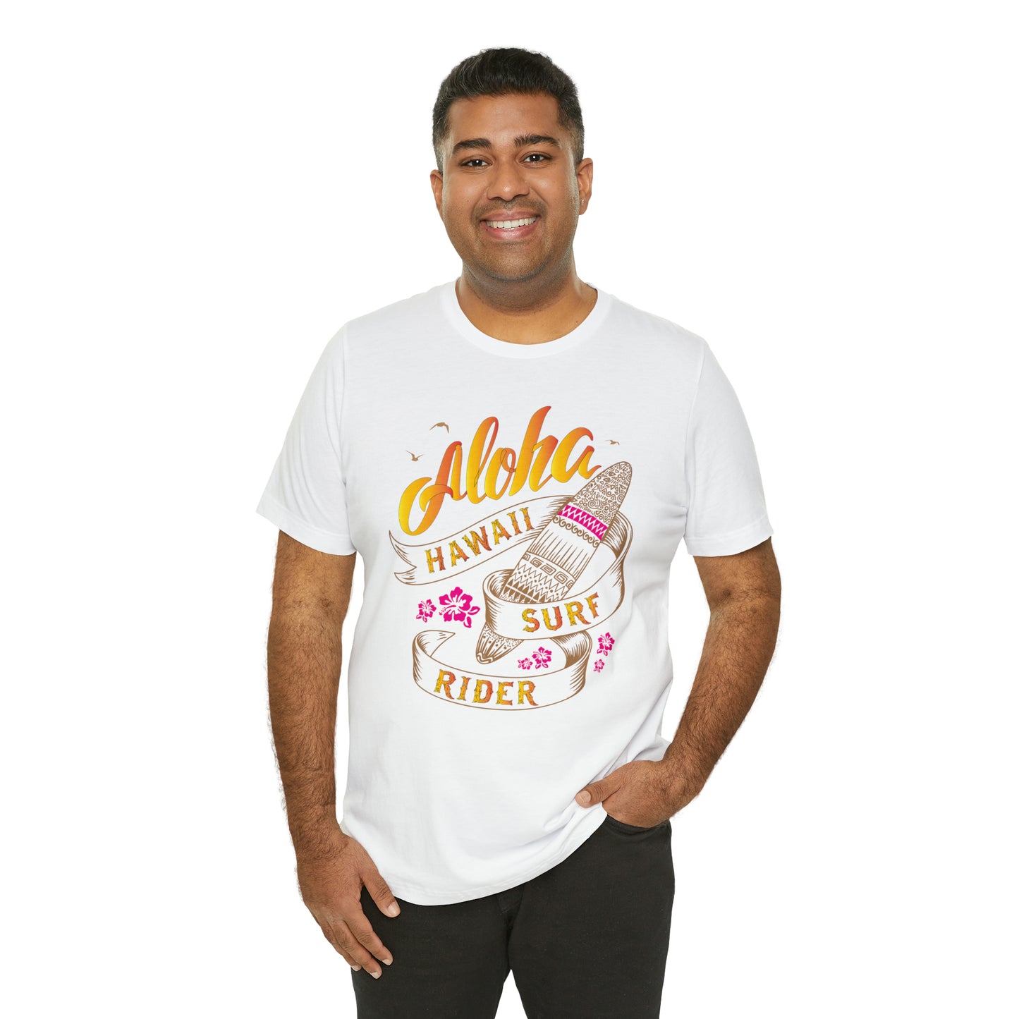 Aloha Hawaii Surf Rider T-Shirt