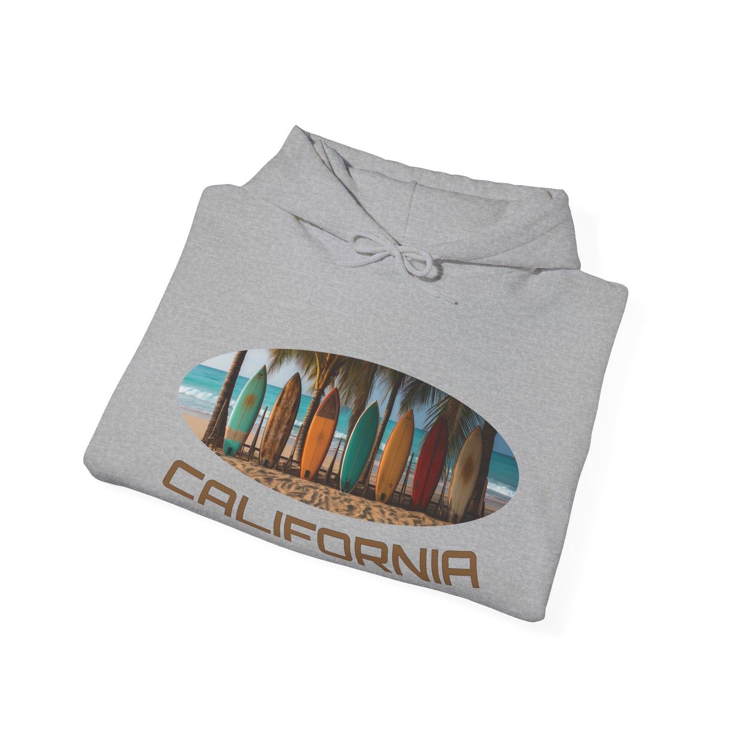 California beautiful surfer beach Hoodie