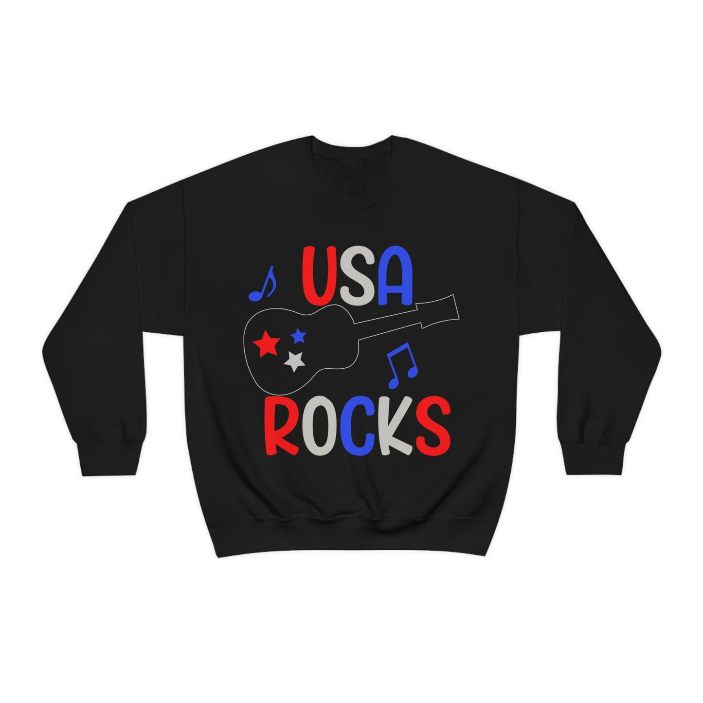 USA-Rocks Crewneck Sweatshirt