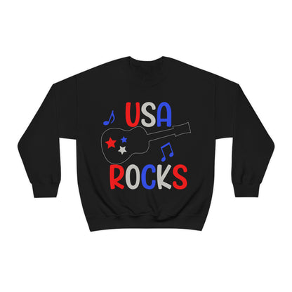 USA-Rocks Crewneck Sweatshirt