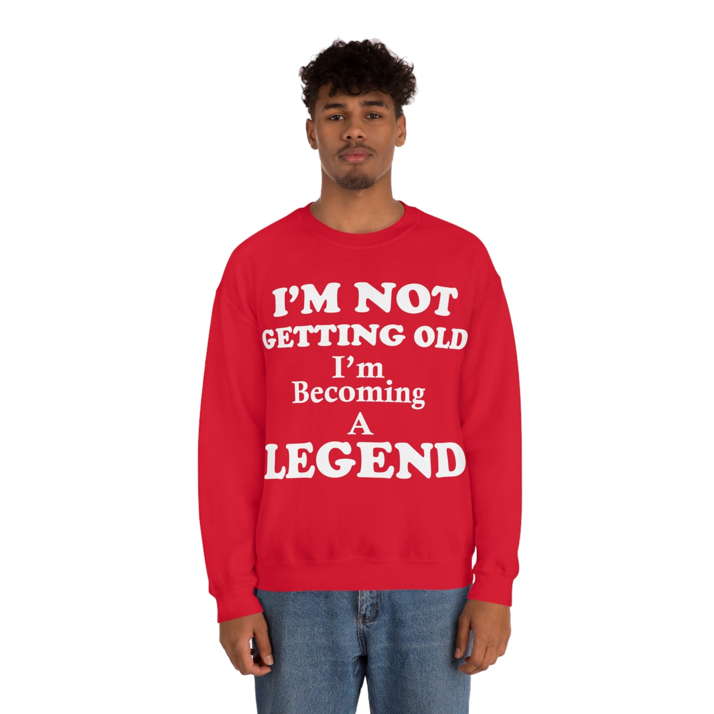 Becoming a legend Crewneck Sweatshirt