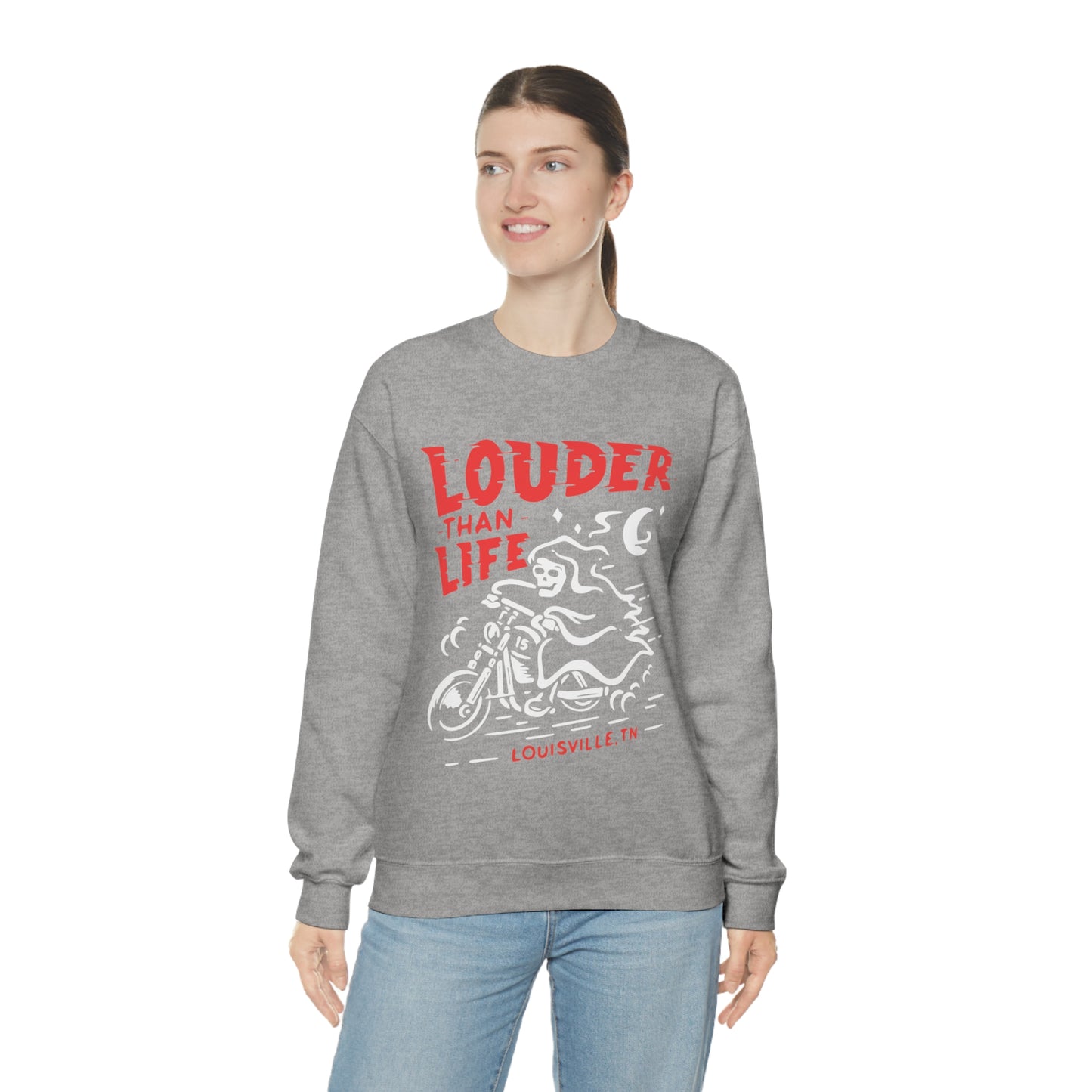 louder than life Crewneck Sweatshirt