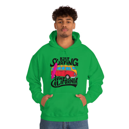 Best Surfing in California Hoodie