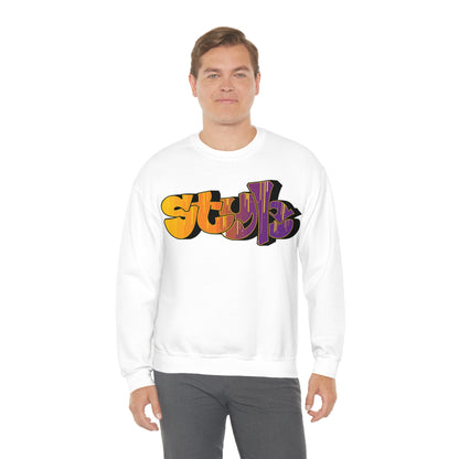 Style colorful graffiti Crewneck Sweatshirt