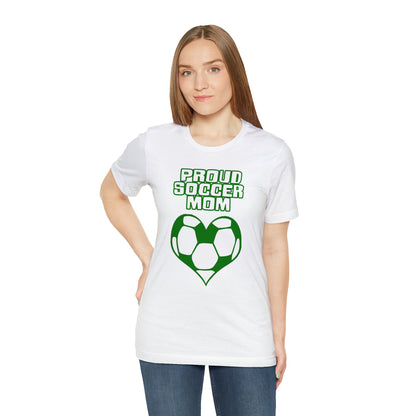 Proud -soccer-mom Heart T-Shirt